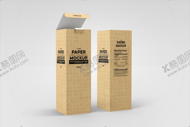 编号：17098209230534223537【酷图网】源文件下载-纸盒样机