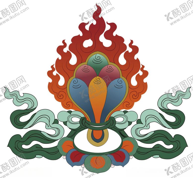编号：51010212041845414762【酷图网】源文件下载-吉祥八宝图片
