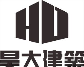 昊天建筑LOGO标志商标