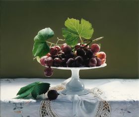 油画静物