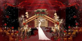 森系婚礼效果图