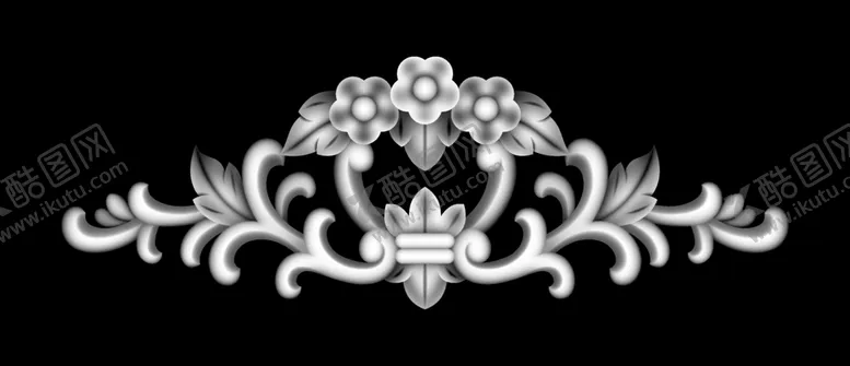 编号：50037212130456268259【酷图网】源文件下载-三角花灰度图