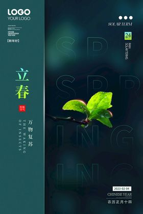 立春天季装修暖海报