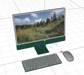 C4D模型电脑主机