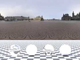 C4D自然环境贴图HDR贴图田野写实野外光照