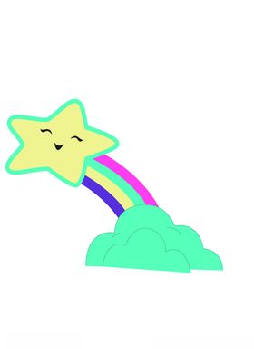 白云太阳彩虹