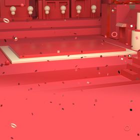 立体展台C4D电商海报台子示化妆品珠宝场景