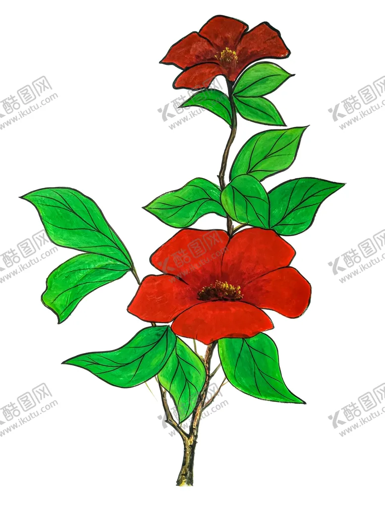 编号：51459105050949319435【酷图网】源文件下载-手绘油画花卉