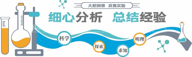 编号：86373702050543367491【酷图网】源文件下载-实验室科技文化墙