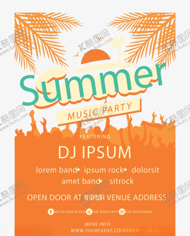 编号：32355707032027324952【酷图网】源文件下载-夏天底图