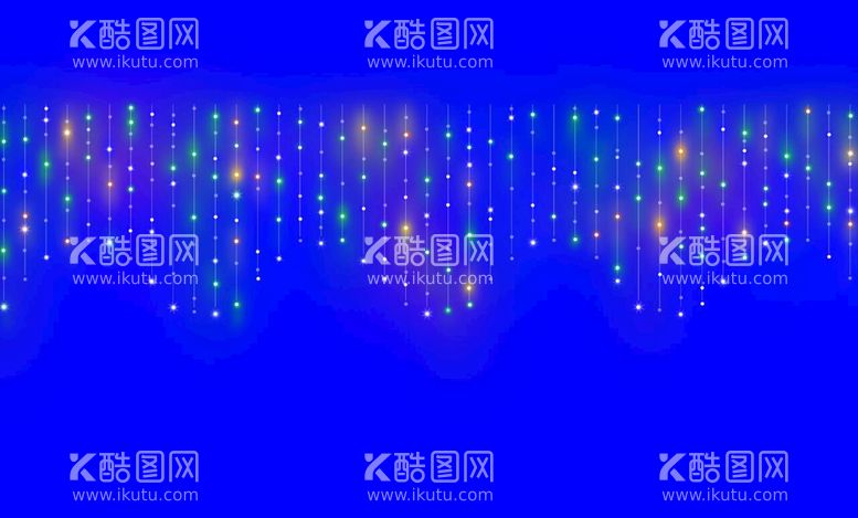 编号：17890410120604507104【酷图网】源文件下载-彩色串灯星空灯带灯珠彩灯免抠图