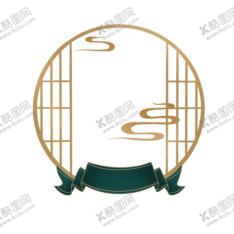 编号：26335601272252362200【酷图网】源文件下载-古风中国风窗户国潮边框