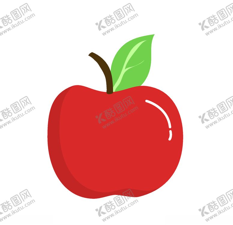 编号：15168110260638517182【酷图网】源文件下载-矢量卡通苹果装饰