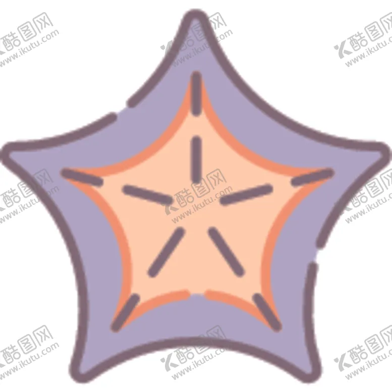 编号：67986407020747015689【酷图网】源文件下载-简笔海星