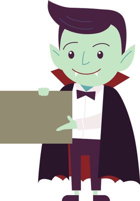 吸血鬼超自然生物卡通人物族