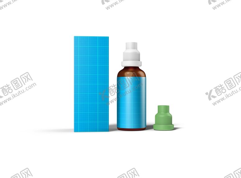 编号：23000610111434211108【酷图网】源文件下载-滴灌瓶包装效果图样机