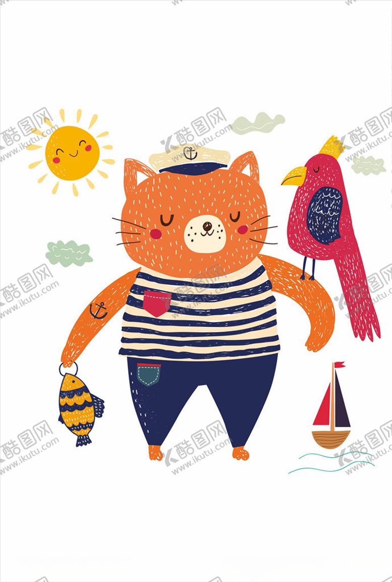 编号：67841409211006166386【酷图网】源文件下载-小清新涂鸦卡通插画