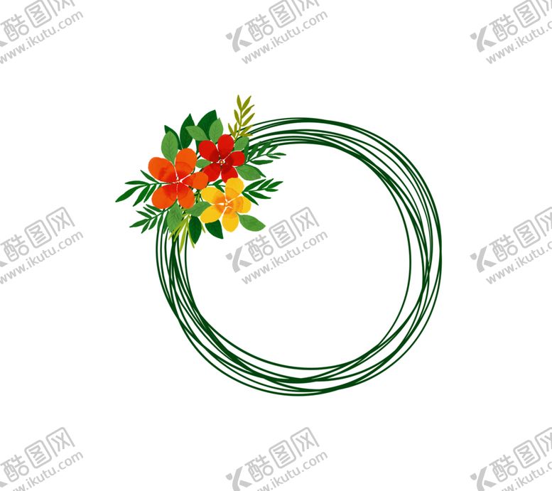 编号：14199409272304381382【酷图网】源文件下载-花环