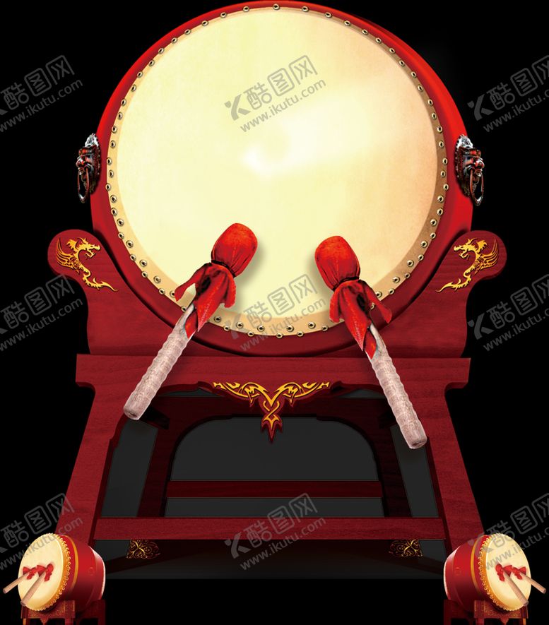 编号：16061409291244365964【酷图网】源文件下载-敲鼓企业复古插画卡通海报素材