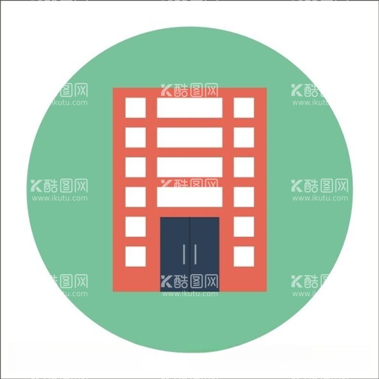 编号：99290812111114398007【酷图网】源文件下载-办公楼图标