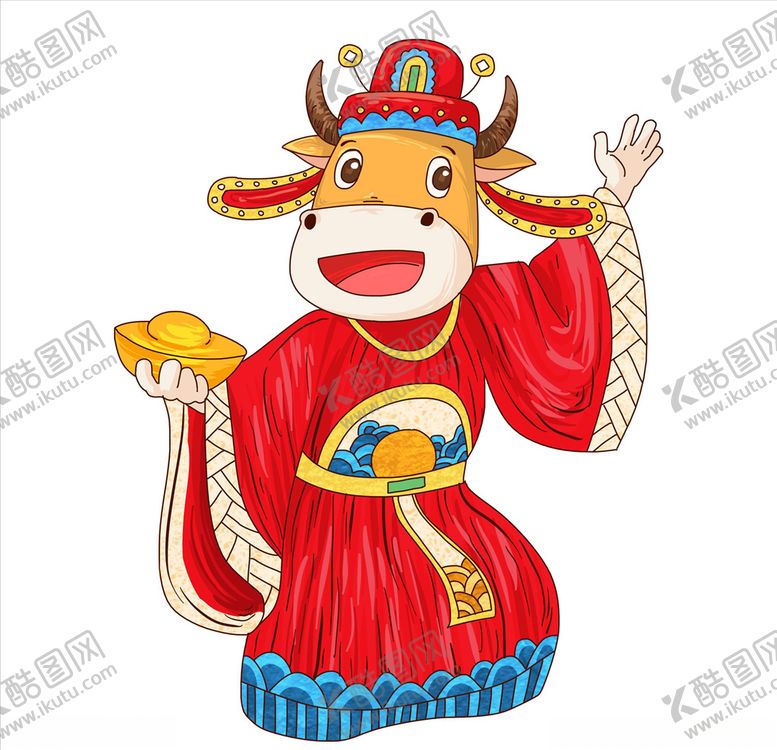 编号：15546004112009459406【酷图网】源文件下载-卡通牛