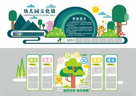 幼儿园形象墙幼儿园文化墙