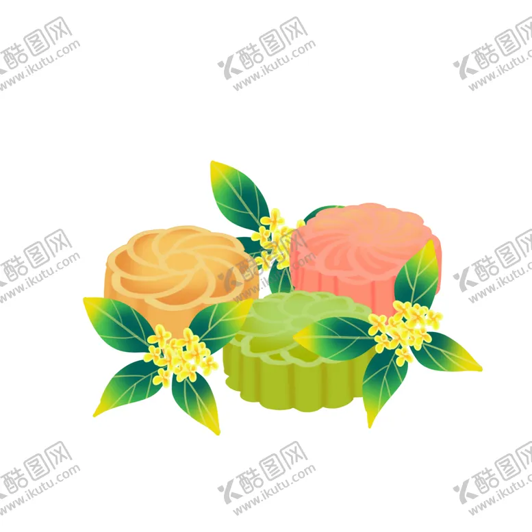 编号：61143102021851215866【酷图网】源文件下载-中秋节     月饼插画   