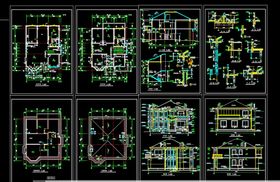 别墅全套图纸