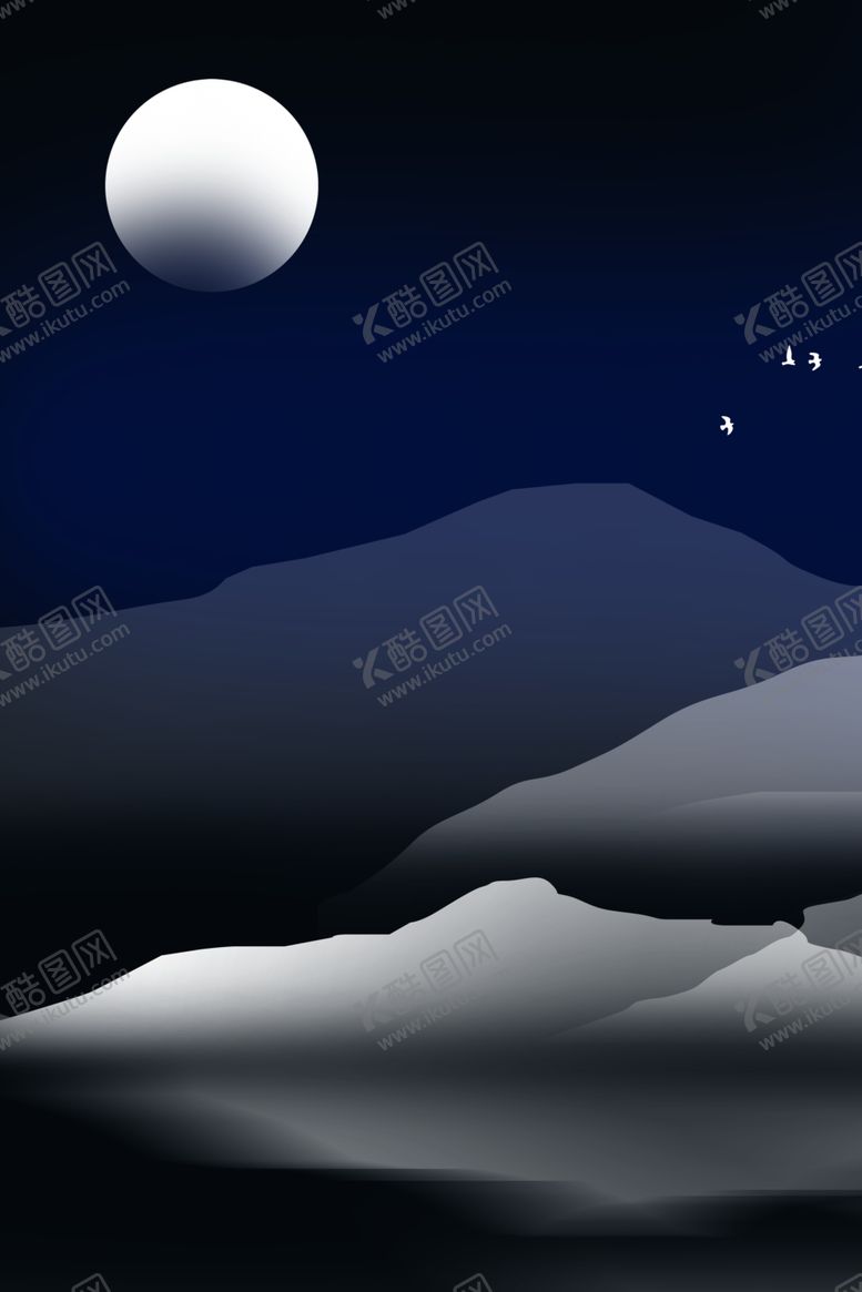编号：45200010252109374963【酷图网】源文件下载-唯美夜色装饰画