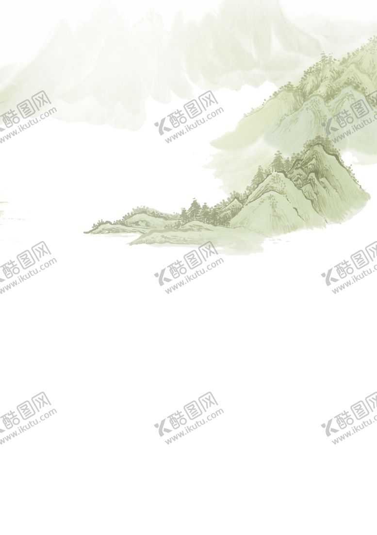 编号：66998405070315211374【酷图网】源文件下载-水墨山水素材