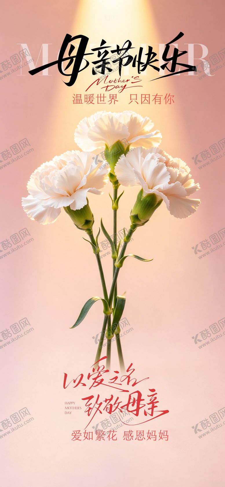 编号：83416105060210358455【酷图网】源文件下载-母亲节节日海报