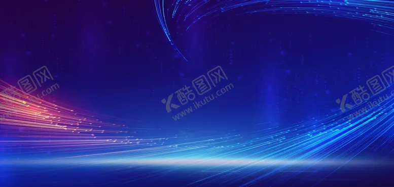 编号：56136102281328456600【酷图网】源文件下载-商务会议科技蓝色大气背景