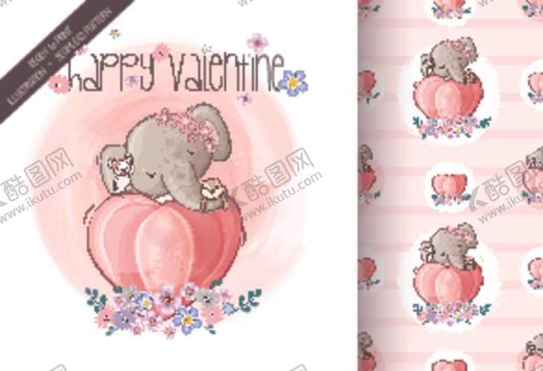 编号：61912410302326567545【酷图网】源文件下载-卡通动物图案