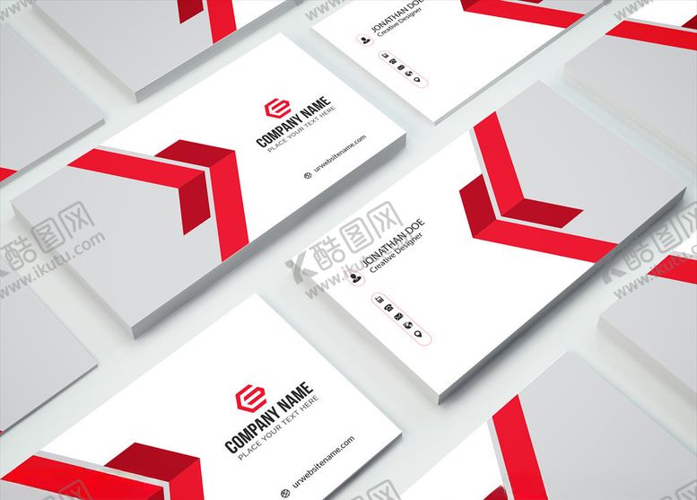 编号：98981409191208215484【酷图网】源文件下载-矢量名片模板