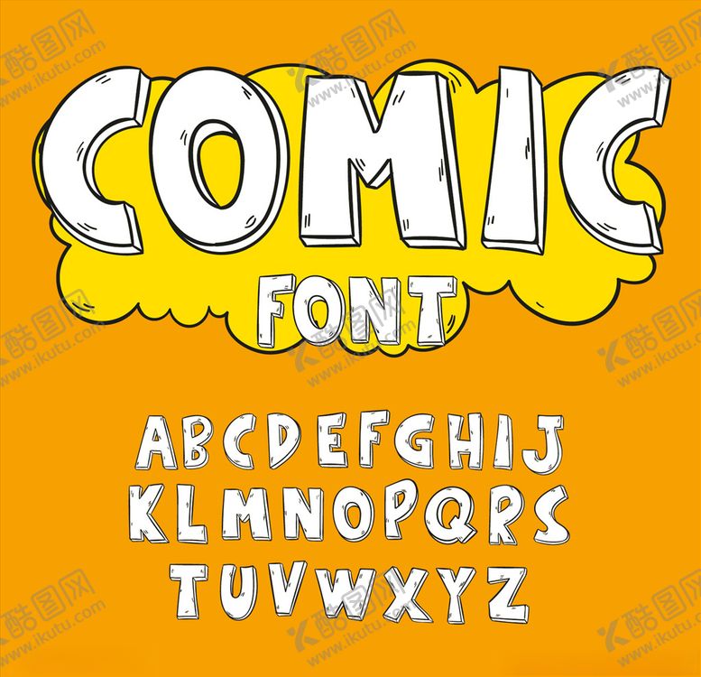 编号：29578109240239465624【酷图网】源文件下载-卡通字母