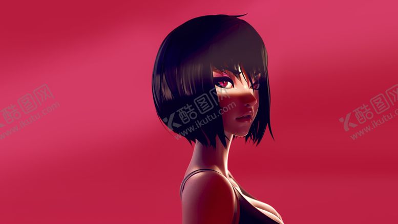 编号：61565805151432072504【酷图网】源文件下载-彩色动漫人物插画背景