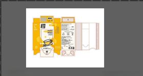 黄色包装食品包装设计图