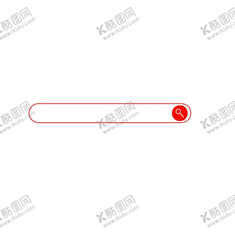 编号：66569306191551147594【酷图网】源文件下载-放大镜搜索框矢量图