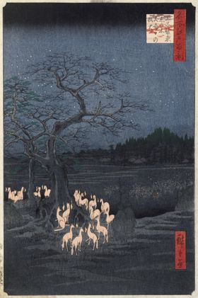 日本街景风景浮世绘