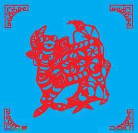 牛剪纸