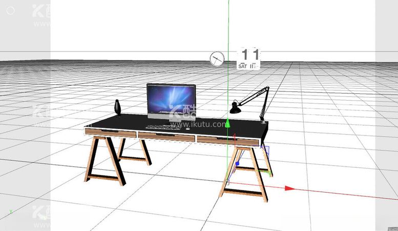 编号：21862012060649385857【酷图网】源文件下载-C4D模型桌子