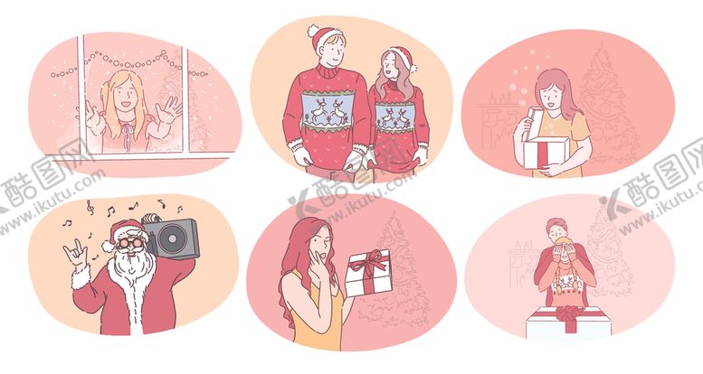 编号：79462510022327314974【酷图网】源文件下载-女孩日常摄影生活插画