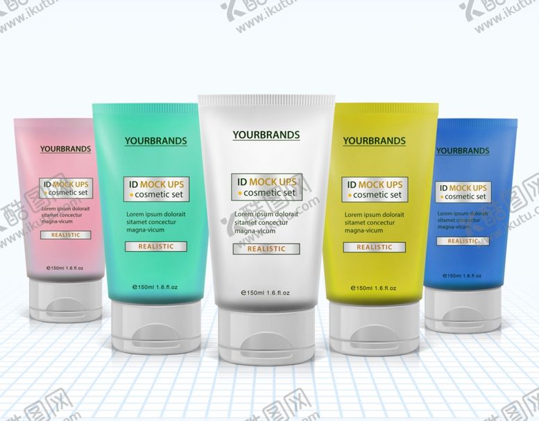 编号：67391909302148091876【酷图网】源文件下载-化妆洗浴用品贴图样机