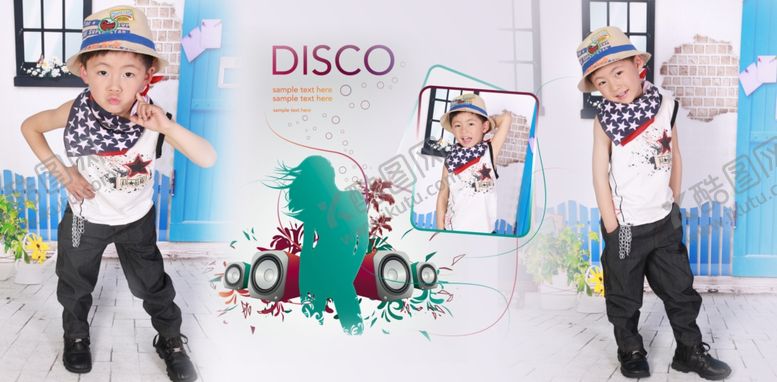 编号：27812609222143168900【酷图网】源文件下载-酷宝贝儿童通用相册PSD模板