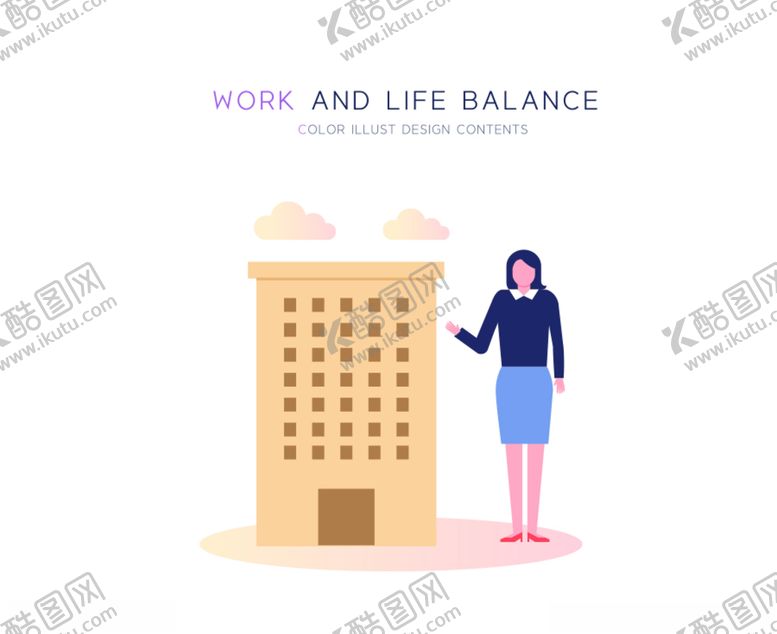 编号：44718010291534531738【酷图网】源文件下载-工作场景插图商务矢量素材