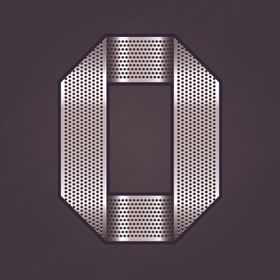 黄金字体金属艺术字设计银色素材