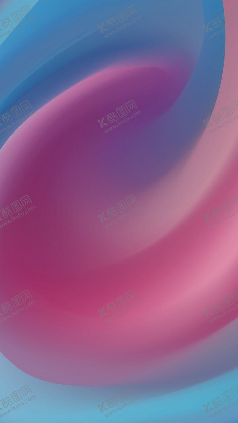 编号：53382103011107553537【酷图网】源文件下载-粉蓝渐变抽象波浪矢量背景