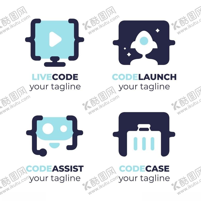 编号：40596004071237498671【酷图网】源文件下载-代码相关服务图标集合