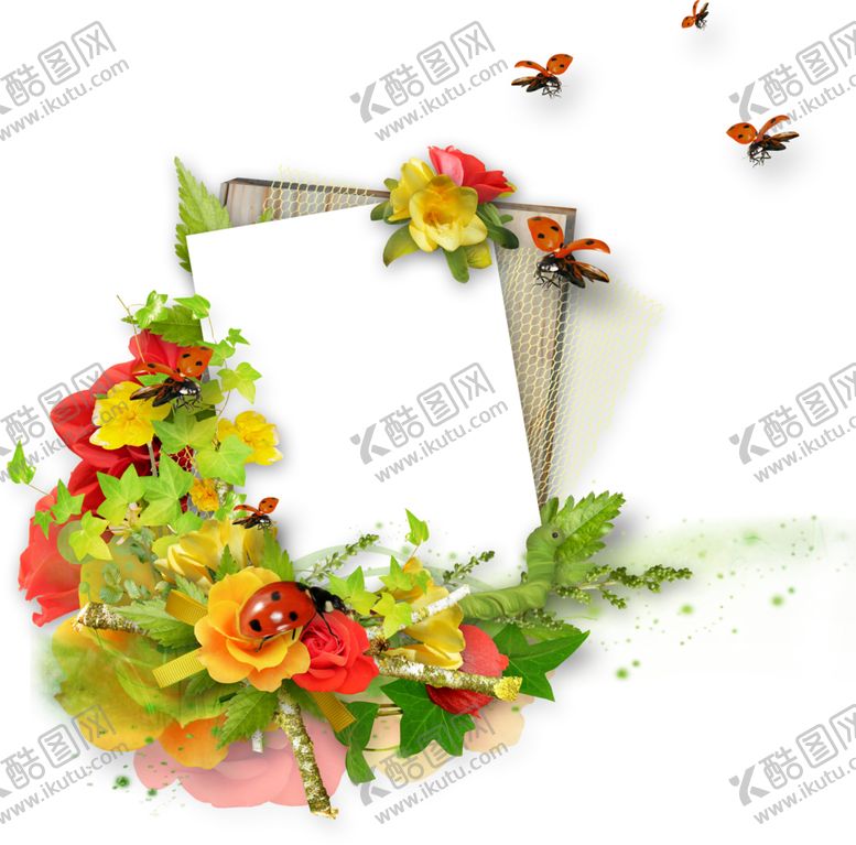 编号：61125710111750207688【酷图网】源文件下载-花卉边框