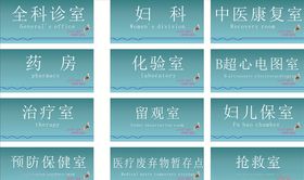 医院科室牌